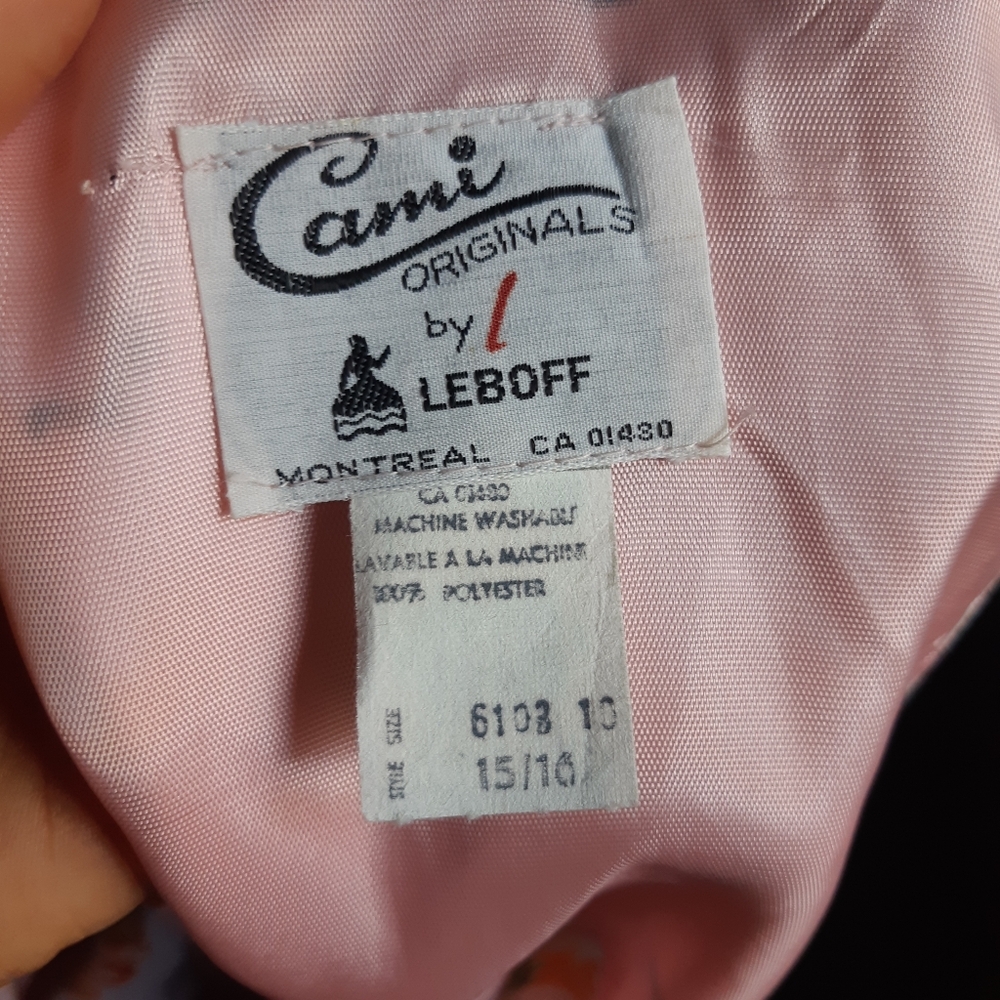 1960 Vintage Pink Sleeveless Dress Polyester Knee Length - Picture 8 of 16